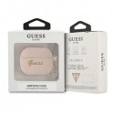 Guess case for Airpods 3 GUA3LSCHSP pink Silicone Heart Charm