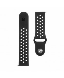 Tactical 234 Double Silicone Band 22mm Black