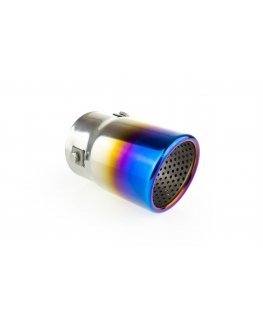 Exhaust Muffler Tip Stainless Steel MT 017blc Fired amio-02197