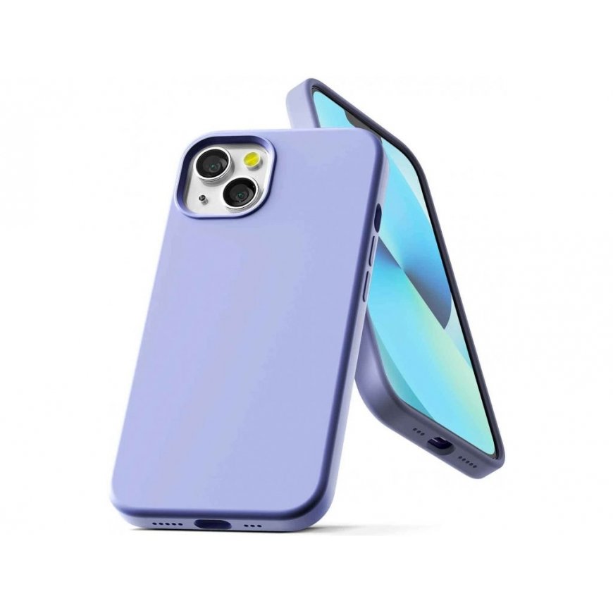 Mercury Silicone iPhone 13 6,1" lawendowy|lavender gray – 2