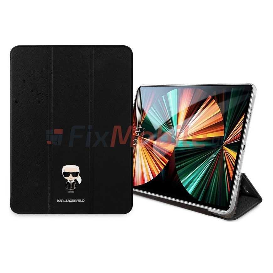 KLFC11OKMK Karl Lagerfeld Metal Saffiano Folio Cover for iPad Pr