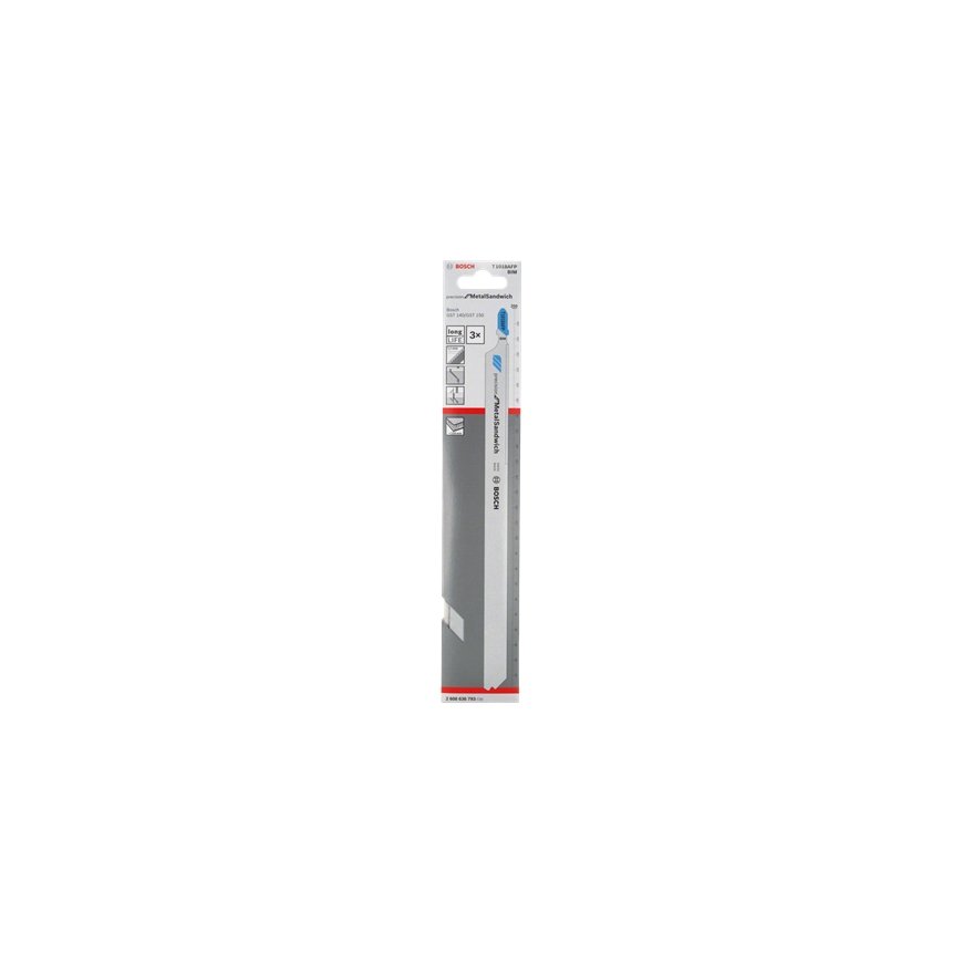 Bosch 2 608 636 793 kuviosahan, lehtisahan & puukkosahan terä Kuviosahanterä Kaksoismetalli 3 kpl – 2