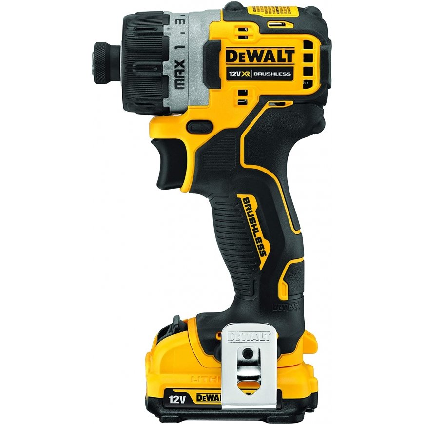 DeWALT DCF601D2-QW instrumentu uzglabāšanas kārba Melns