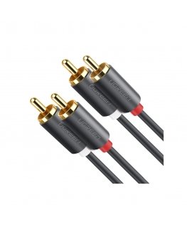 Ugreen 10519 audio cable 3 m 2 x RCA Black