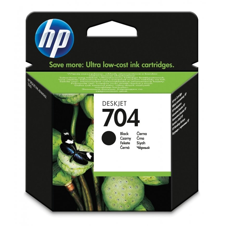 Tusz HP czarny HP 704 HP704CN692AE 480 str. 6 ml – 2