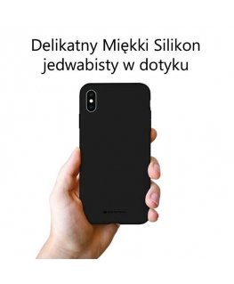 Mercury Silicone Samsung A31 A315 czarny|black