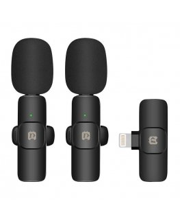 Wireless microphone Puluz PU3150B Lavalier Type Wireless microphone Puluz PU3151B Lavalier Type Lightning