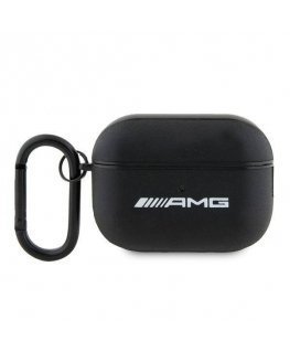 AMG AMAP2SLWK AirPods Pro 2 cover czarny|black Leather White Log