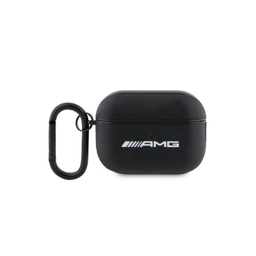 AMG AMAP2SLWK AirPods Pro 2 cover czarny|black Leather White Log – 2