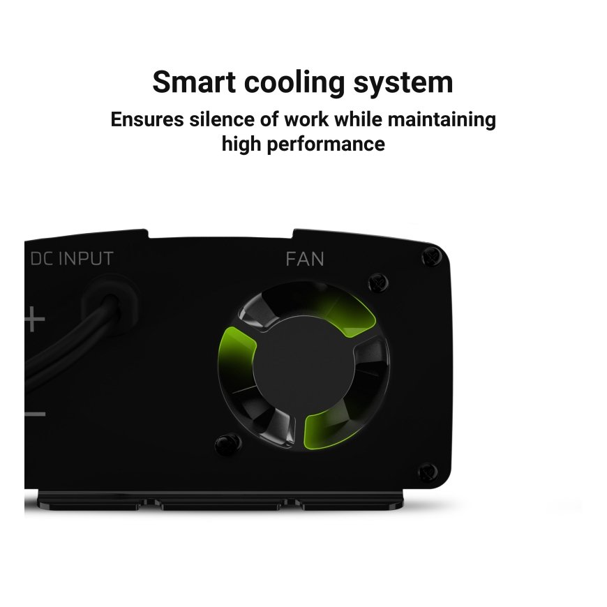 Green Cell INV28 maitinimo adapteris / inverteris Automatinis 300 W Juoda – 5