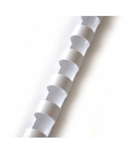 Binding combs Forpus 8 mm, (100 pcs.), white