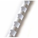 Binding combs Forpus 8 mm, (100 pcs.), white Binding combs Forpus 8 mm, (100 pcs.), white