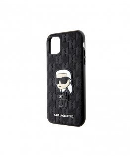 KLHCP13SPKMK Karl Lagerfeld PU Leather Karl Head Case for iPhone