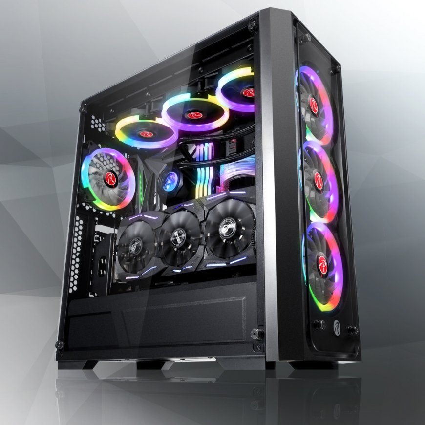 RAIJINTEK PONOS TG4 Desktop Black – 2