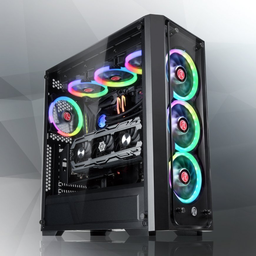 RAIJINTEK PONOS TG4 Desktop Black – 3