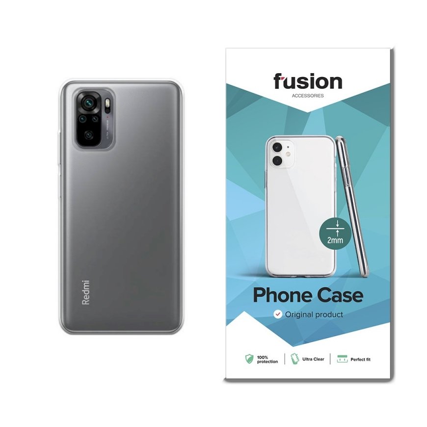 Fusion ultra clear series 2 mm silicone case for Apple iPhone 13