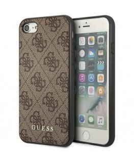 Guess GUHCI8G4GFBR iPhone SE 2022 | 2020 | 7 | 8 brązowy|brown h