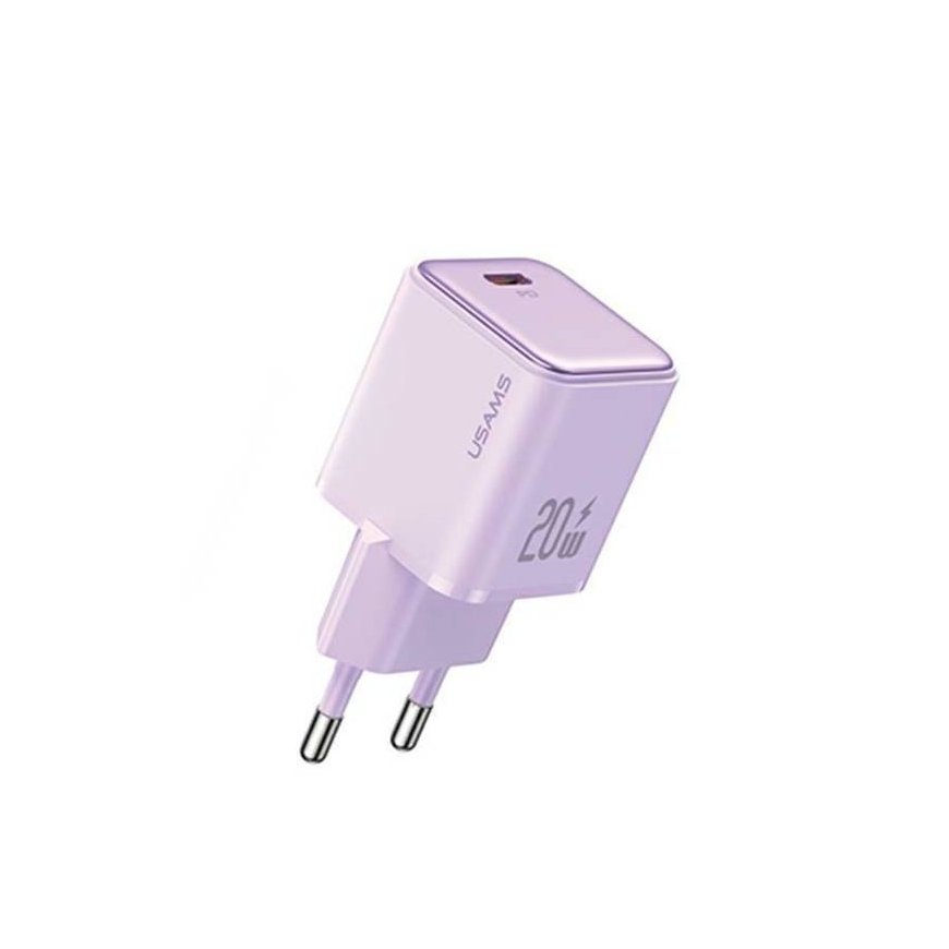 USAMS Ład. siec. 1xUSB-C PD20W (only head) PD3.0 Fast Charging p