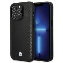 BMW BMHCP14L22RFGK iPhone 14 Pro 6.1" czarny|black Leather Diamo BMW BMHCP14L22RFGK iPhone 14 Pro 6.1" czarny|black Leather Diamo
