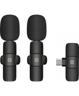Belaidis mikrofonas Puluz PU3151B Lavalier Type C