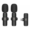 Belaidis mikrofonas Puluz PU3151B Lavalier Type C Belaidis mikrofonas Puluz PU3151B Lavalier Type C