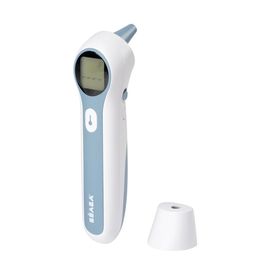 BEABA THERMOSPEED Remote sensing thermometer Blue, White Ear, Forehead Buttons – 5