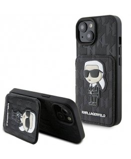 Karl Lagerfeld KLHCP15SSAKKNSCK iPhone 15 6.1" czarny|black hard
