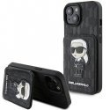 Karl Lagerfeld KLHCP15SSAKKNSCK iPhone 15 6.1" czarny|black hard Karl Lagerfeld KLHCP15SSAKKNSCK iPhone 15 6.1" czarny|black hard