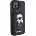 Karl Lagerfeld KLHCP15SSAKKNSCK iPhone 15 6.1" czarny|black hard Karl Lagerfeld KLHCP15SSAKKNSCK iPhone 15 6.1" czarny|black hard