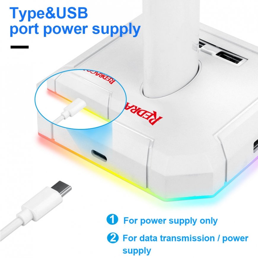 Redragon Scepter Pro White HA300-W