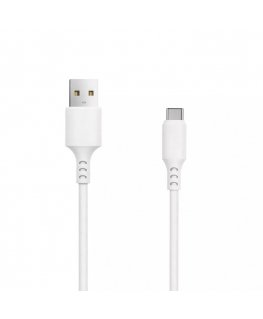 Setty cable USB - USB-C 1,0 m 2A white NEW