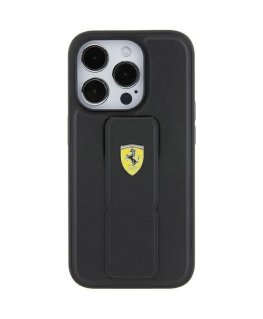 Ferrari FEHCP15SGSPSIK iPhone 15 6.1" czarny|black hardcase Grip