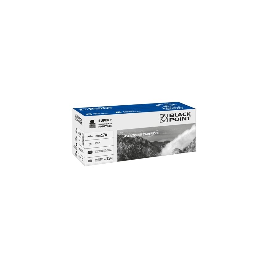 Black Point LBPPH17A tonerio kasetė 1 vnt Derantis Juoda