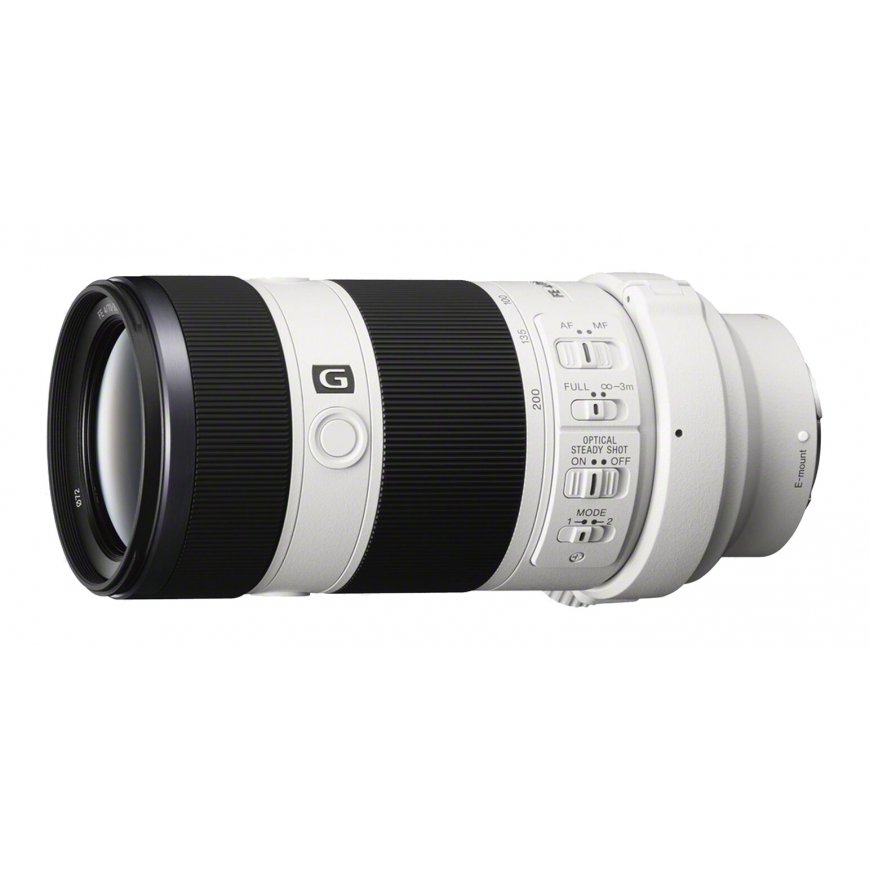 Sony SEL70200G kaameraobjektiiv SLR Telefoto-objektiiv Must, Valge – 3