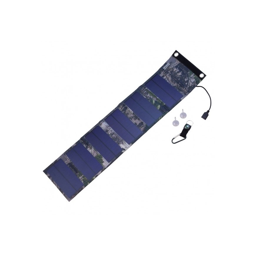 PowerNeed ES-6 saules panelis 9 W Monokristāla silikons