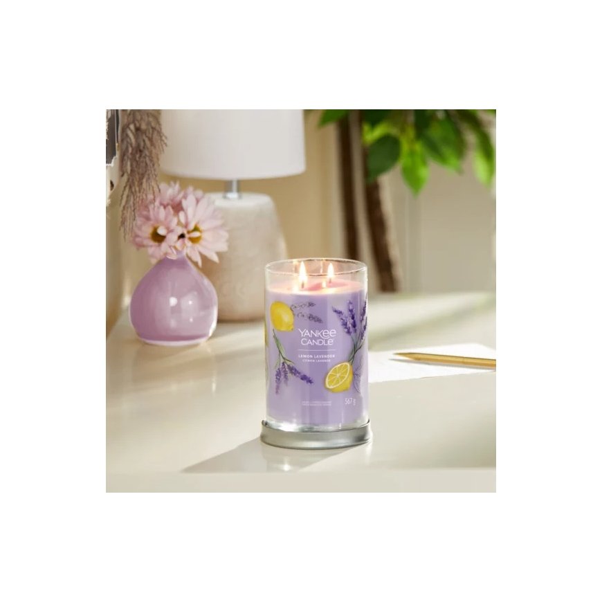 Yankee Candle 1630038E vaska svece Cilindrs Lillā 1 pcs – 2