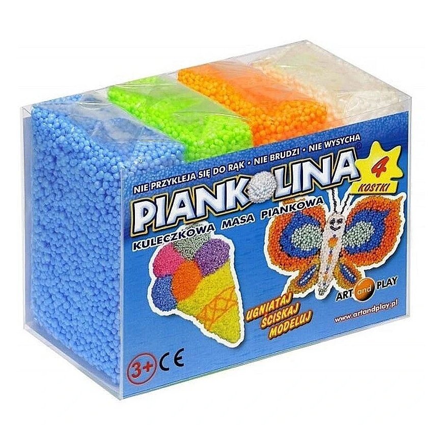 Piankolina 4 cubes blue