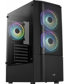 Aerocool Quantum Mesh „Midi Tower“ Juoda