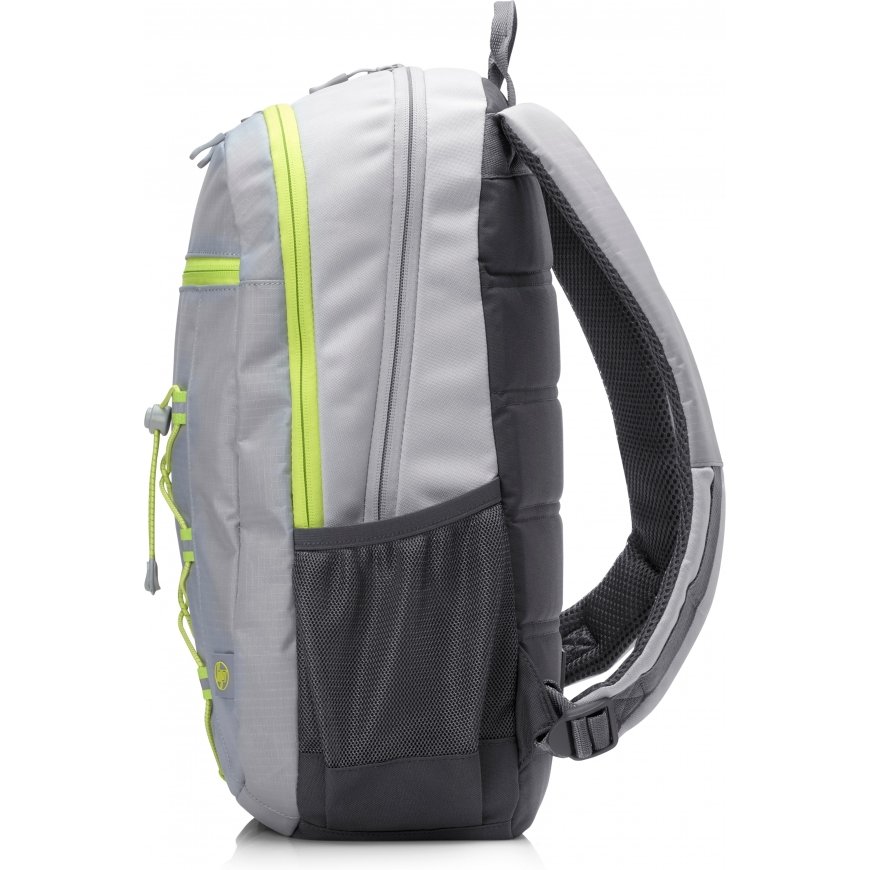 HP 39.62 cm (15.6") Active Backpack (Grey/Neon Yellow) – 2