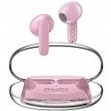 Bluetooth Headphones 5.3 T85 ENC TWS pink
