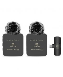 PULUZ PU648B Lavalier Wireless Microphone