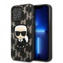 Karl Lagerfeld Monogram Ikonik Case for iPhone 13 Pro Black Karl Lagerfeld Monogram Ikonik Case for iPhone 13 Pro Black