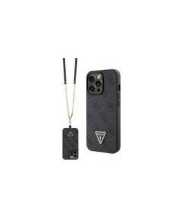 Guess GUHCP13LP4TDSCPK iPhone 13 Pro | 13 6.1" czarny|black hard