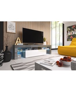 Cama TORO158 SZ/BI подставка для телевизора/развлекательного центра 2 полка(и)