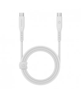 ENERGEA kabel Flow USB-C - USB-C 1.5m biały|white 240W 5A PD Fas