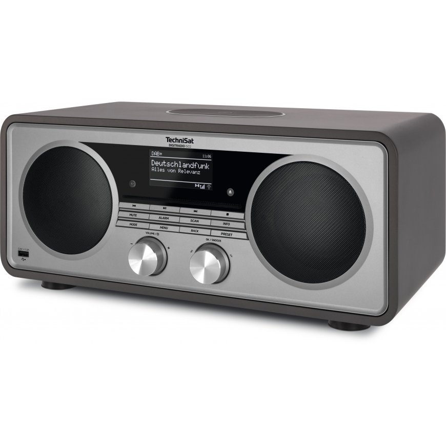 TechniSat DIGITRADIO 602 Internet Analog & digital Anthracite, Silver – 3