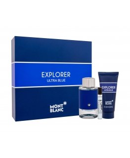 Mont Blanc Montblanc Explorer Ultra Mėlyna EDP rinkinys vyrams (EDP 100 ml +EDP 7,5 ml + Dušo želė 100 ml)