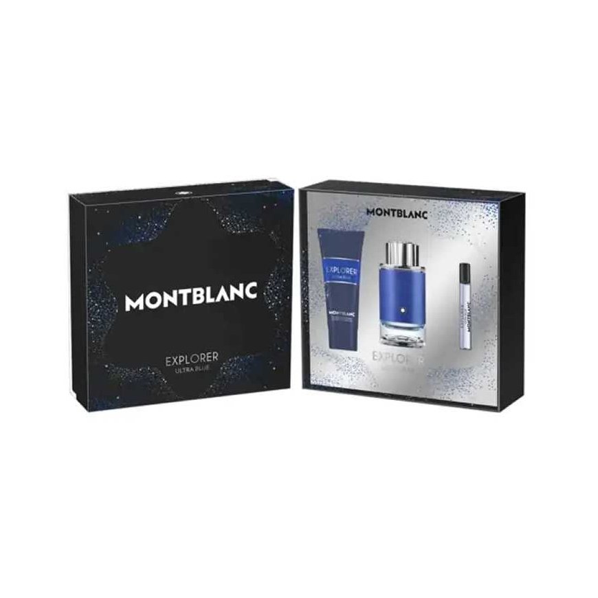 Mont Blanc Montblanc Explorer Ultra Mėlyna EDP rinkinys vyrams (EDP 100 ml +EDP 7,5 ml + Dušo želė 100 ml) – 2
