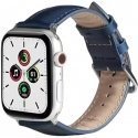 Beline pasek Apple Watch Leather 38|40|41mm niebieski |blue