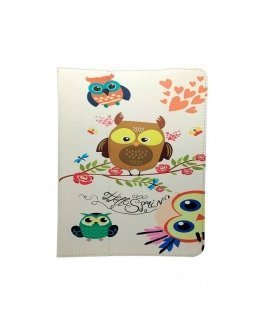 Universal case Owls Family for tablet 9-10”